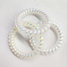 Load image into Gallery viewer, Spiral Cord Hair Ties - Sparty Girl
