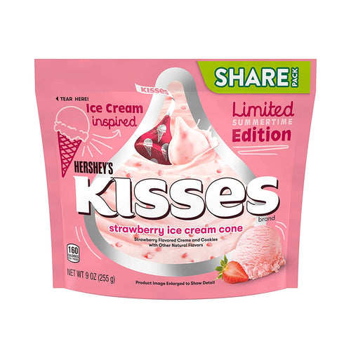 Hershey’s Kisses Strawberry Ice Cream Cone - Sparty Girl