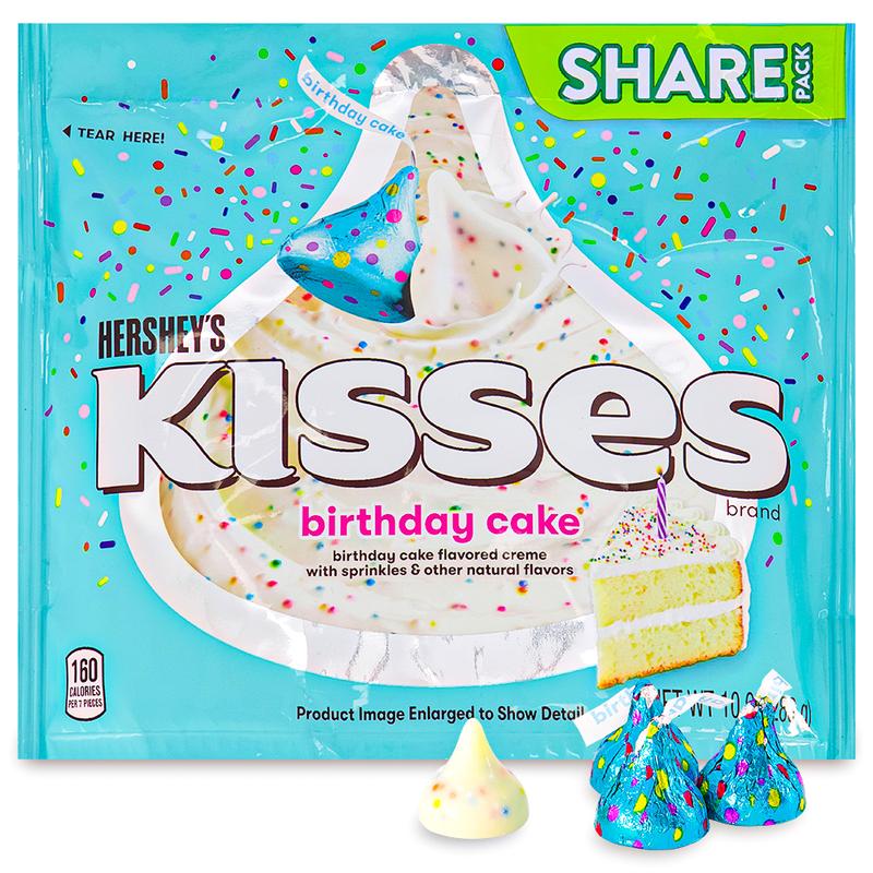 Hershey's Kisses Birthday Cake - 10oz - Sparty Girl