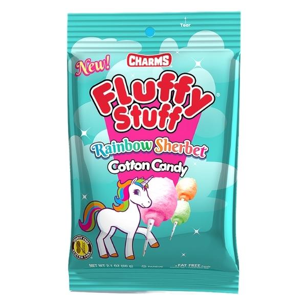 Fluffy Stuff Unicorn Rainbow Sherbet Cotton Candy - Sparty Girl