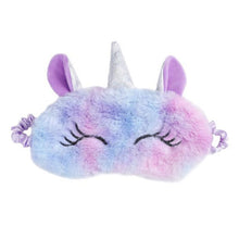 Load image into Gallery viewer, Cute Plush Unicorn Blackout Eye Mask - Sparty Girl
