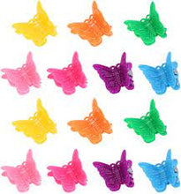 Load image into Gallery viewer, Pack of 5 90’s Butterfly Clips - Sparty Girl
