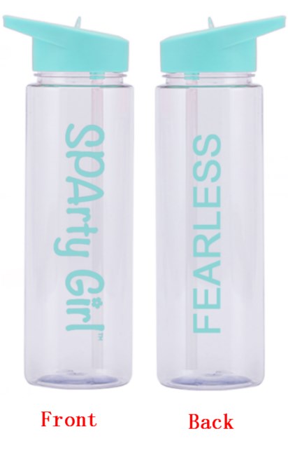 SPArty Girl Fearless Water Bottle - Sparty Girl