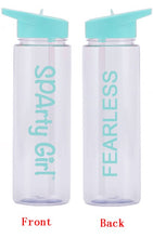 Load image into Gallery viewer, SPArty Girl Fearless Water Bottle - Sparty Girl
