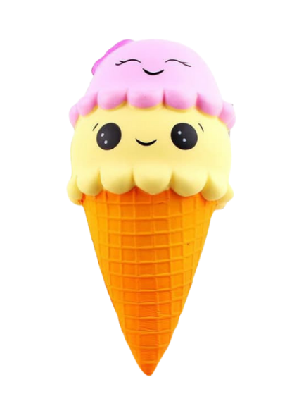 Jumbo Ice Cream Squishy Toy - Sparty Girl