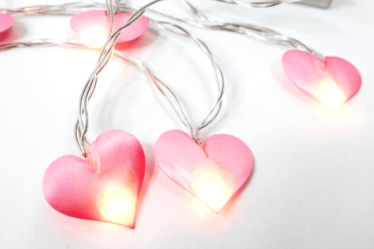LED Love Heart-Shaped String Fairy Light - Sparty Girl