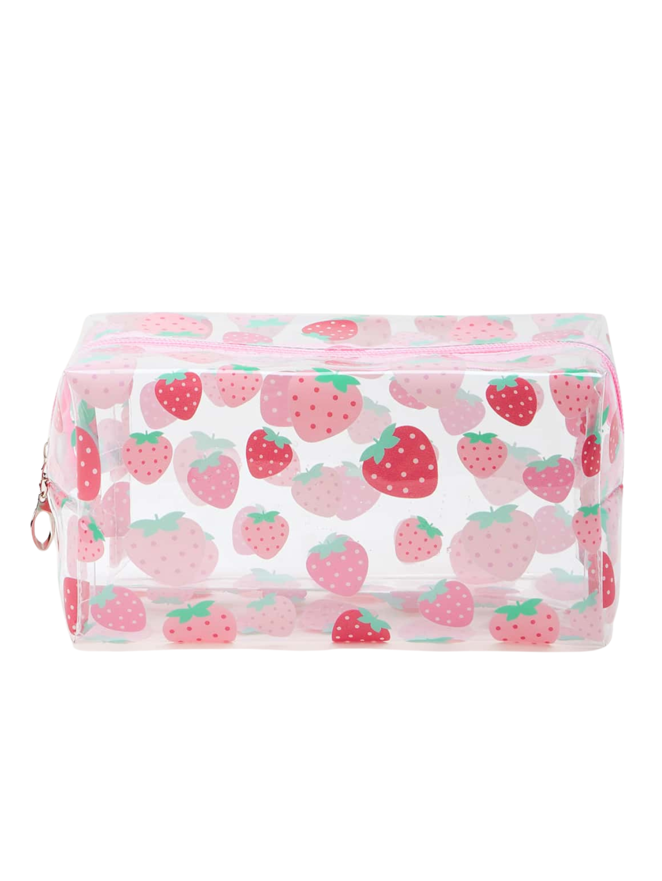 Strawberry Clear Product Bag - Sparty Girl