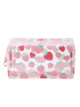 Load image into Gallery viewer, Strawberry Clear Product Bag - Sparty Girl
